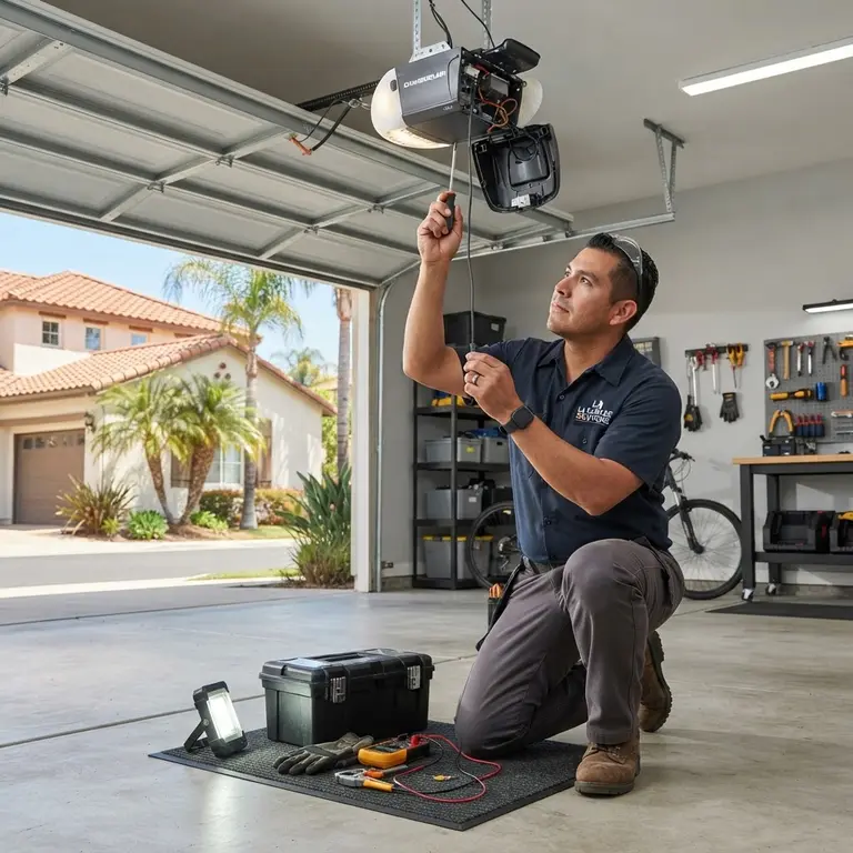 Garage Door Won't Open Troubleshooting: A Homeowner’s Safety Guide - MSB Garage Door Repair Los Angeles