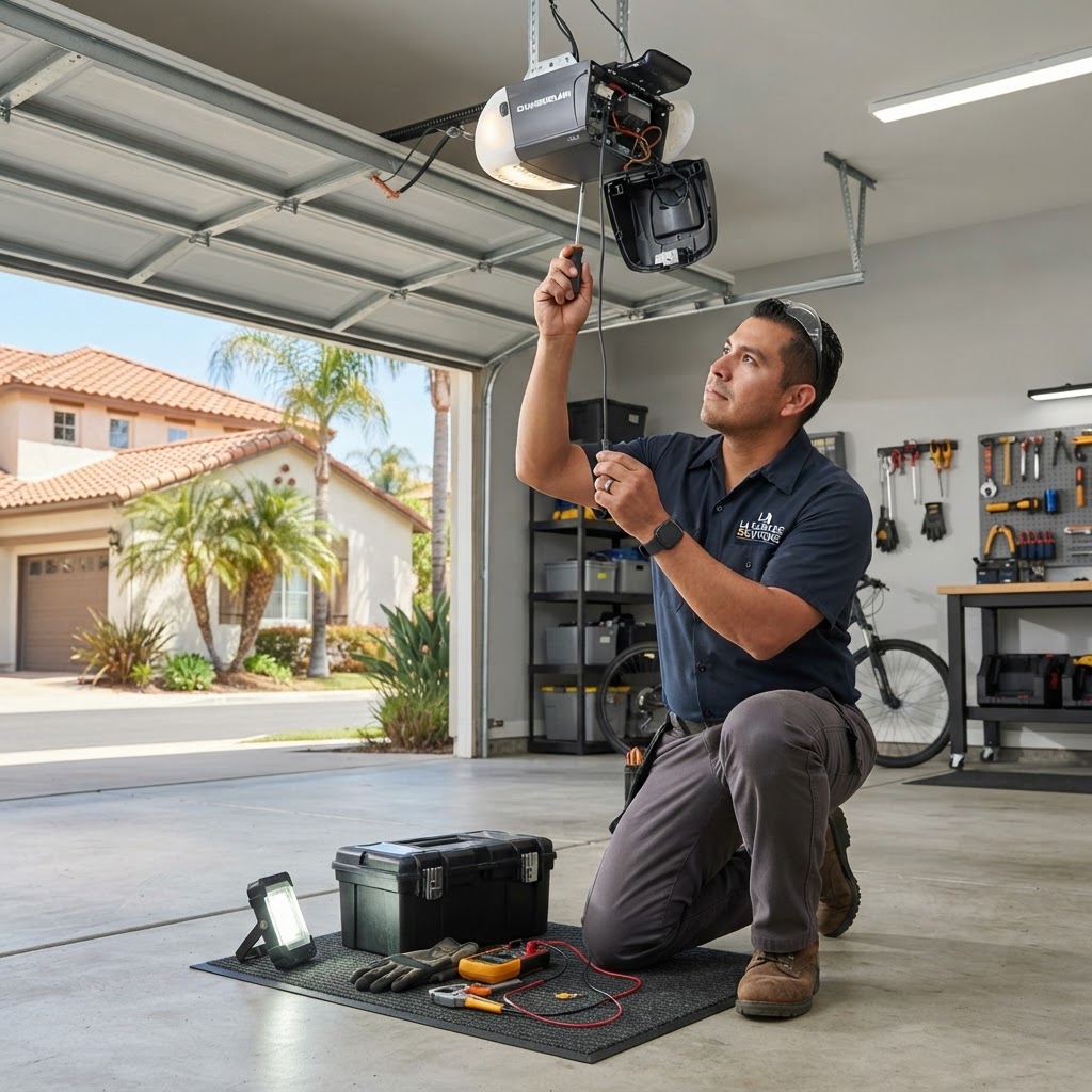 Garage Door Won't Open Troubleshooting: A Homeowner’s Safety Guide - MSB Garage Door Repair Los Angeles