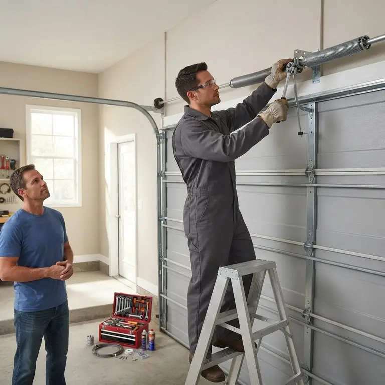 DIY Garage Door Repair vs Professional Help: What's Best?, professional garage door service in Los Angeles