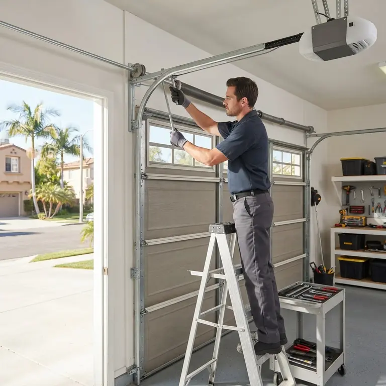 How to Troubleshoot and Repair a Garage Door That Won't Open in Los Angeles, professional garage door service in Los Angeles