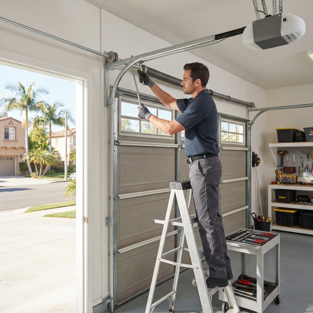 How to Troubleshoot and Repair a Garage Door That Won't Open in Los Angeles, professional garage door service in Los Angeles