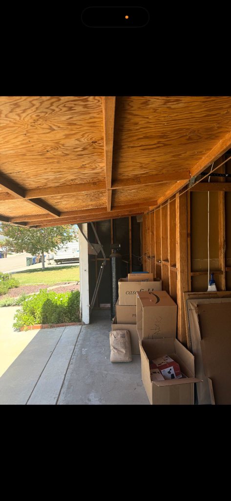 MSB technician installing garage door opener in Encino garage showing professional work quality